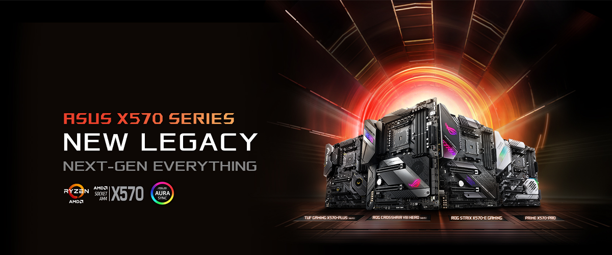 Asus X570 Series New Legacy Motherboard