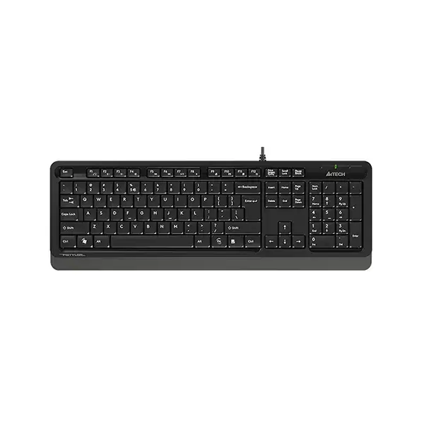 A4 TECH FK10 FSTYLER GREY MULTIMEDIA US+BANGLA LAYOUT USB WIRED KEYBOARD