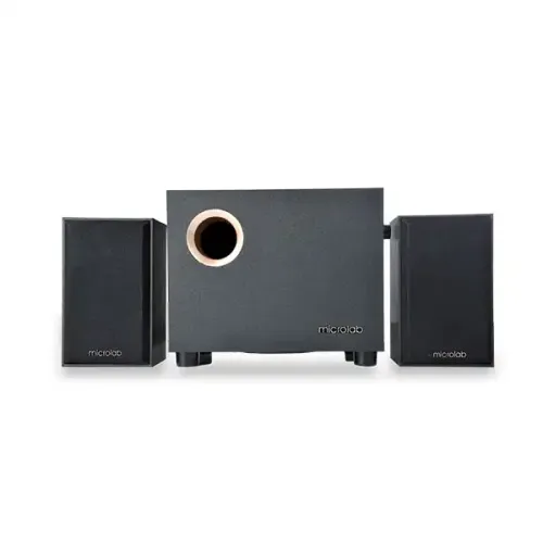 MICROLAB M-105BT 2.1 MULTIMEDIA SPEAKER, RMS 10 WATT, BLUETOOTH, USB, SD, AUX, WITH 1 YEAR WARRANTY