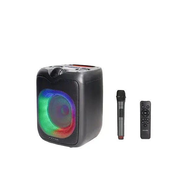 MICROLAB PT601W PORTABLE MULTIMEDIA PARTY SPEAKER, RMS 20 WATT, WITH 1 YEAR WARRANTY