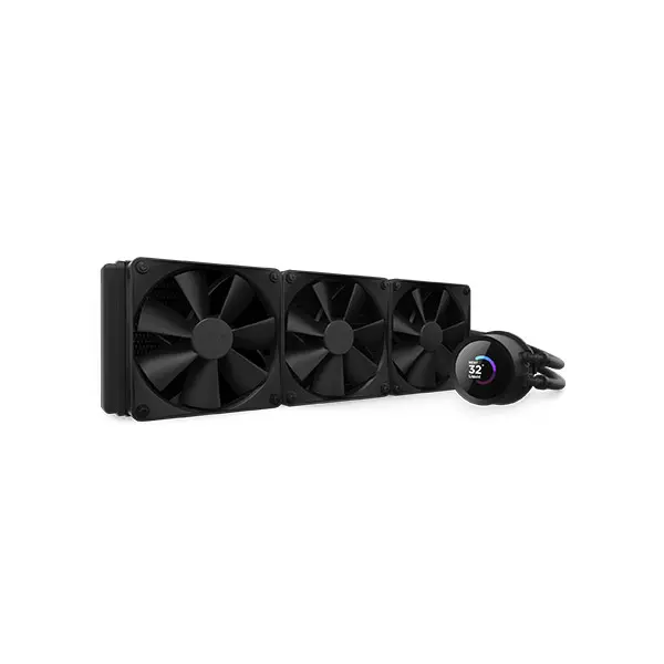 NZXT RL-KN360-B1 KRAKEN 360 - 360MM AIO LIQUID COOLER W/ 1.54IN. DISPLAY AND RADIATOR FANS (BLACK)