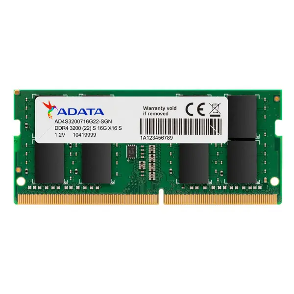 A DATA 16 GB DDR4 3200 BUS Laptop RAM
