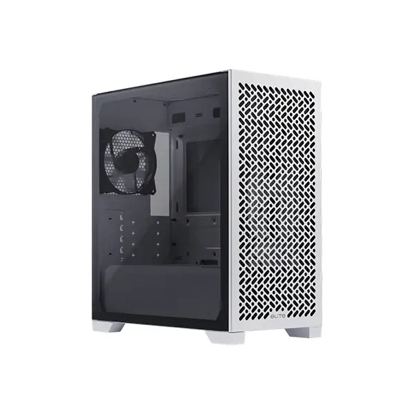 COOLER MASTER E302L-WGNN-S00 ELITE 302 WHITE LITE (MATX, 1X 120MM FAN,280MM TOP/360MM LC FRONT, TOP 365MM GPU, TYPE-C)