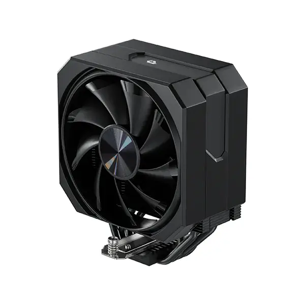 UPHERE UP1K4 SINGLE TOWER SINGLE FAN AIR COOLER, 4 HEATPIPES, 230W, 155MM, NO RGB, BLACK, 2 YEARS