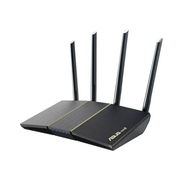 ASUS RT-AX57 AX3000 Dual Band Wi-Fi 6 Router | supporting MU-MIMO and OFDMA technology, with AiProtection Classic network security powered by Trend Micro™| 2 Years Standard Warranty