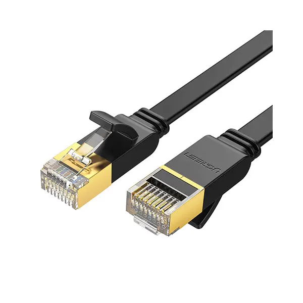 UGREEN 11263 Cat 7 U/FTP Lan Cable Flat Design 5m (Black)#NW106
